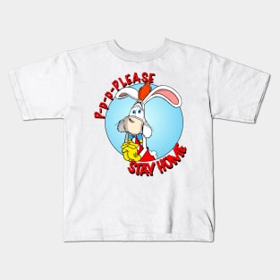 Social Distancing Roger Kids T-Shirt